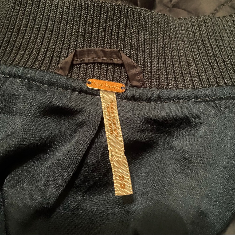 Free People Easy Quilted Bomber Jacket - Picture 5 of 5